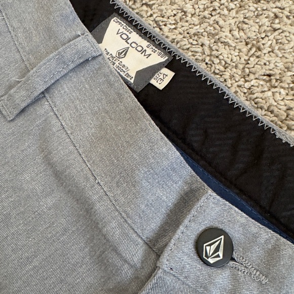 Volcom True To This Chino Shorts Men's 34 Gray - Picture 4 of 7